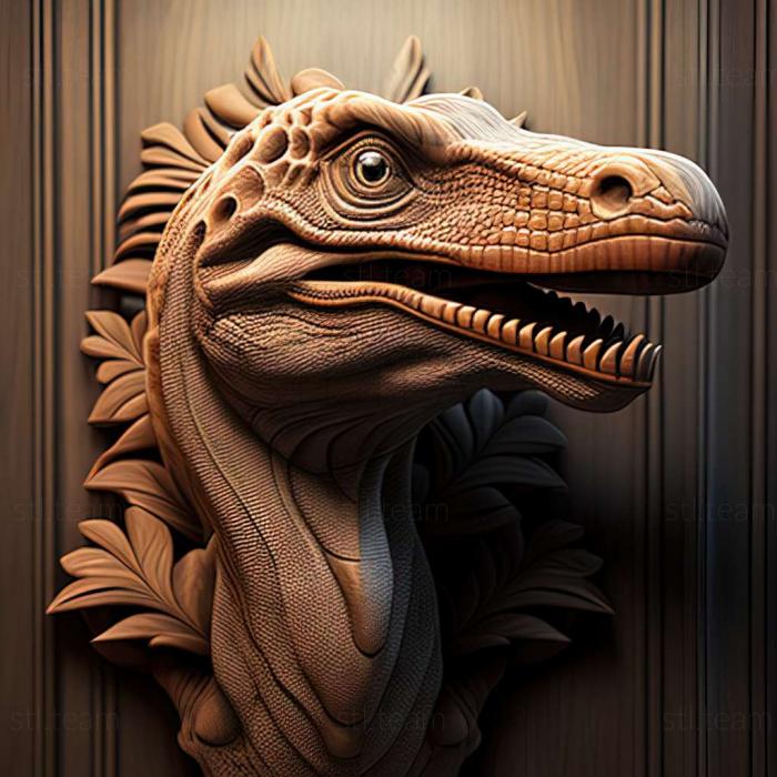 3D модель Вальдозавр (STL)